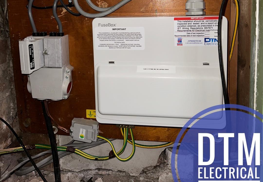 New Fuse Board Installation